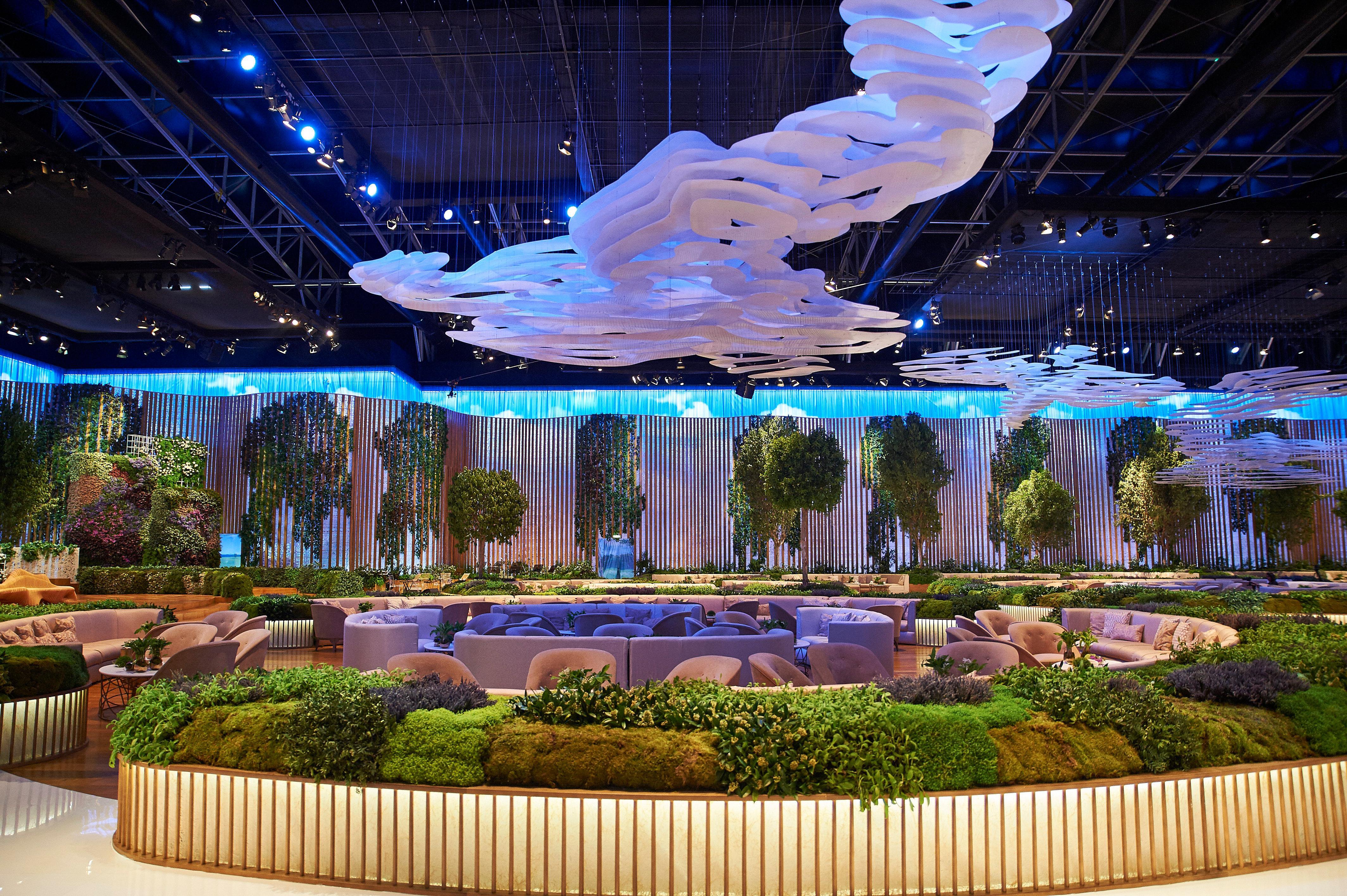 Intercontinental Dubai Festival City By Ihg Екстериор снимка The Cloud 9 lounge at Suvarnabhumi Airport