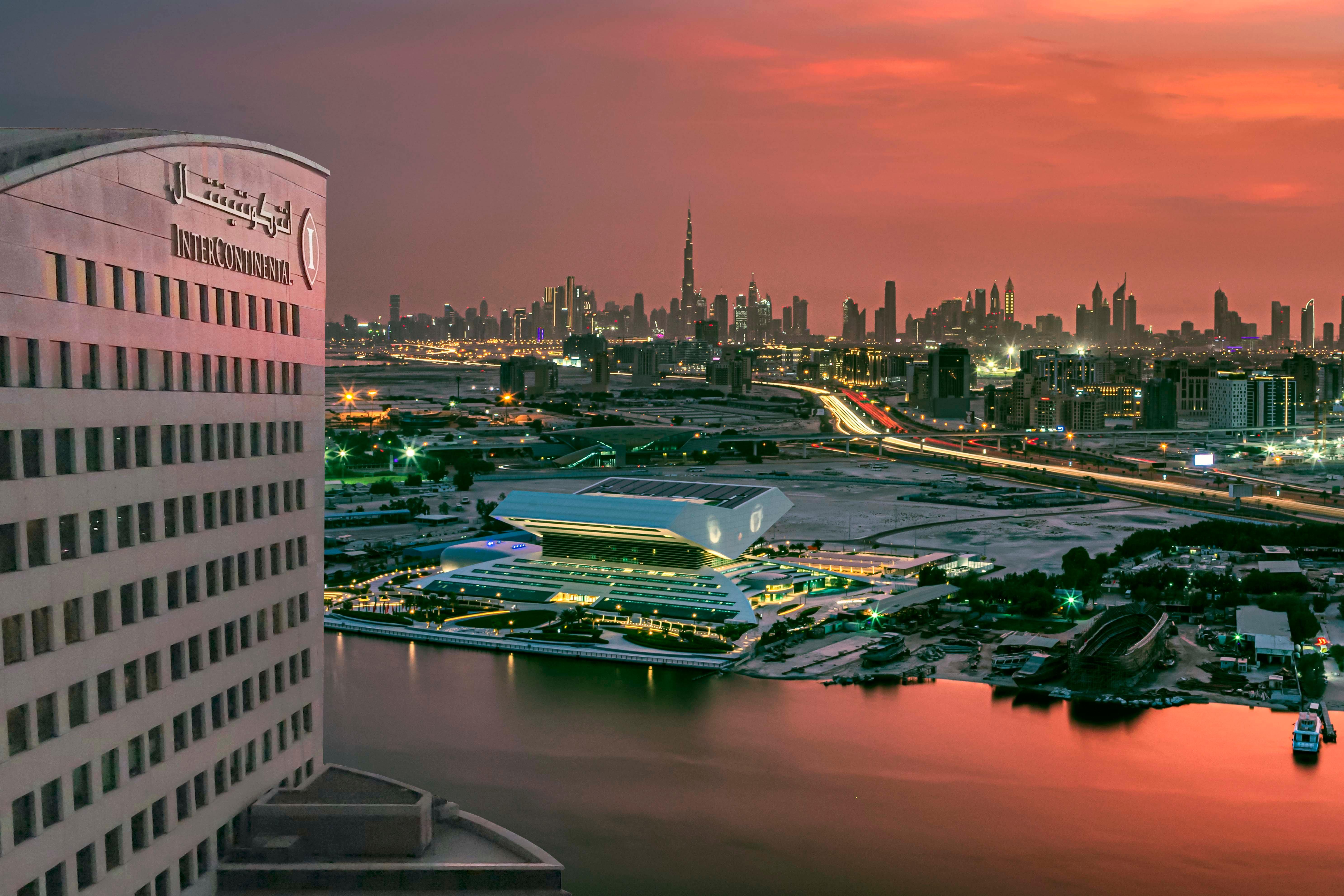 Intercontinental Dubai Festival City By Ihg Екстериор снимка View of the hotel